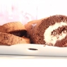 Фотография рецепта Шоколадный рулет с ванильным кремом автор Elena Golyshkova