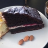 Фотография рецепта Шоколадный торт с кремом маскарпоне и смородиновым джемом автор люся русанова