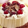 Фотография рецепта Шоколадный торт со сливками и черешней автор Masha Potashova