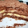 Фотография рецепта Шоколаднобанановый торт из пряников автор София Ионова