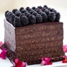 Фотография рецепта Шоколадноминдальный торт с ежевикой автор Anna Dashlevski