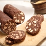 Фотография рецепта Шоколадноореховая колбаска с цукатами автор Варя Шуклина