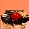 Фотография рецепта Шоколадновишневый десерт с вафлями ко Дню святого Валентина автор Masha Potashova