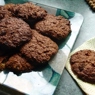 Фотография рецепта Шоколадное овсяное печенье без сахара с бананом автор Екатерина Булавко