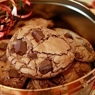 Фотография рецепта Шоколадное печенье с кусочками шоколада автор Катя Сиденко