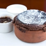 Фотография рецепта Шоколадное суфле с белым шоколадным кремом автор maximsemin