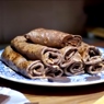Фотография рецепта Шоколадные блины с шоколадной начинкой автор Daria Gornovykh
