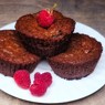 Фотография рецепта Шоколадные кексы с черносливом автор Алиса