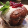 Фотография рецепта Шоколадные кексы с жидкой сахарной начинкой автор Вита Козлова