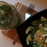Фотография рецепта Шпинатный салат с апельсином и репкой автор Влада Таборова