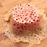 Фотография рецепта Сырные корзиночки с салатом из рукколы и креветок автор Yaroslavna Sivertseva