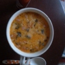 Фотография рецепта Сырный картофельный суп с морепродуктами автор Штинов Антон