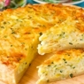 Фотография рецепта Сырный пирог Четыре сыра автор Елизавета