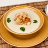 Фотография рецепта Сырный суп из лесных грибов с крутонами автор Taras Posh