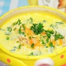 Фотография рецепта Сырный суп пофранцузски с плавленым сыром автор Любовь Иванова