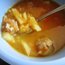 Фотография рецепта Сырный суп с фрикадельками автор Татьяна Петрухина