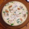 Фотография рецепта Сырный суп с шампиньонами и сухариками автор Anastasiya Romanenko
