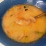 Фотография рецепта Сырный суп с шампиньонами и сухариками автор Татьяна Петрухина