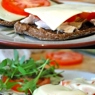Фотография рецепта Сэндвич с индейкой сыром и рукколой автор Rusiko Tsivtsivadze