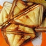 Фотография рецепта Сэндвич с яичницей беконом и сыром автор Татьяна Петрухина