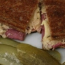Фотография рецепта Сэндвич с солониной и квашеной капустой автор Еда