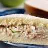 Фотография рецепта Сэндвичи на белом хлебе с форшмаком и яблоком автор Еда