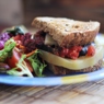 Фотография рецепта Сэндвичи с осенними овощами автор Masha Potashova
