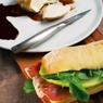 Фотография рецепта Сэндвичи с пармской ветчиной галльской дыней и зеленым базиликом автор Еда