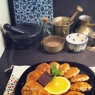 Фотография рецепта Сконы с курагой шоколадом и апельсиновой цедрой автор Майя Шааб