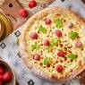 Фотография рецепта Сладкий хачапур с ягодами и сливочным сыром автор Tatiana Shagina