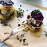 Фотография рецепта Слайсы из свеклы и картофеля с творожным сыром автор Анастасия Герасимова
