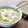Фотография рецепта Сливочный суп из черемши автор Masha Potashova