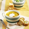 Фотография рецепта Сливочный тыквенный суп с ароматными травами автор Masha Potashova