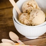 Фотография рецепта Сливочное мороженое с жареным пеканом автор Саша Данилова
