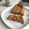 Фотография рецепта Сливовый пирог с яблоками автор Oxana Trykanova