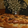 Фотография рецепта Сливовый пирог с яблоками автор Светлана Горелова