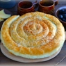 Фотография рецепта Слоеный пирог подеревенски с фасолью и сыром автор Алена