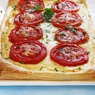Фотография рецепта Слоеный пирог с жареными помидорами автор maximsemin