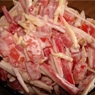 Фотография рецепта Слоеный салат с помидорами и крабовыми палочками автор Екатерина Суворова
