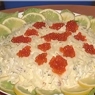 Фотография рецепта Слоеный салат с рыбой и помидорами автор Ульяна Матюшенко