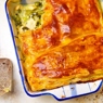 Фотография рецепта Слоеный пирог с куриным филе фасолью и сыром автор Jane Abramova