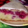 Фотография рецепта Сметанный пирог с малиной автор Соня Туровец