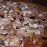 Фотография рецепта Сметанный пирог с вишней и миндалем автор Юлия Яремич