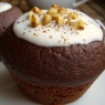 Фотография рецепта Сметанный шоколадный кекс в микроволновке автор Яна