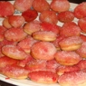 Фотография рецепта Сметанное печенье в клюквенной глазури автор Ева Грин