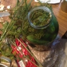 Фотография рецепта Соленые огурцы с эстрагоном и листьями автор ABSSPB
