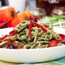 Фотография рецепта Спагетти из цукини с соусом песто автор Marina Vakhrusheva