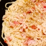 Фотография рецепта Спагетти карбонара со сливками автор Настасья Збрыщак