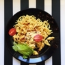 Фотография рецепта Спагетти карбонара с курицей автор Юлия Мусатова