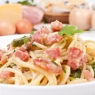 Фотография рецепта Спагетти карбонара с пармезаном автор maximsemin